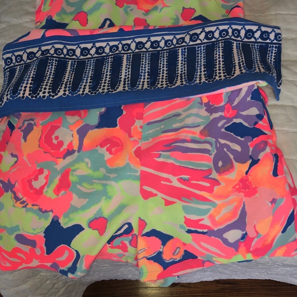 Lilly Pulitzer Dress With Built in Shorts - Picture 3 of 3